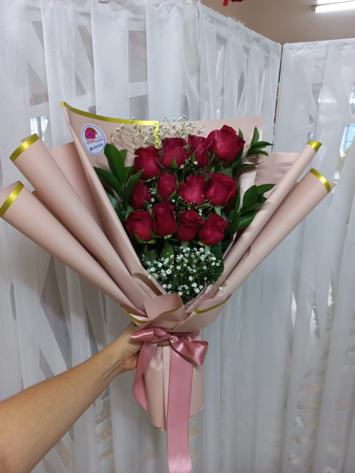 Ramo de 12 rosas